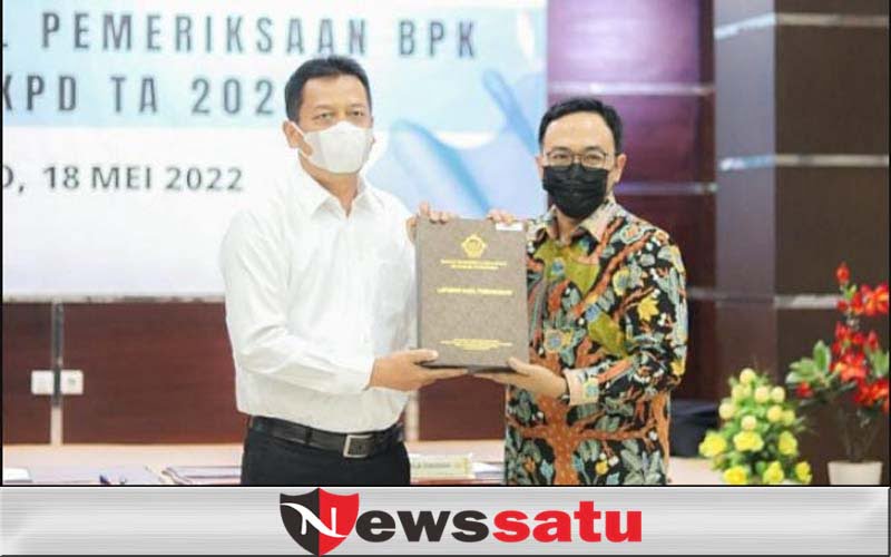 Komitmen Pemerintah Baik, Bupati Baddrut Terima Penghargaan WTP Ke-8