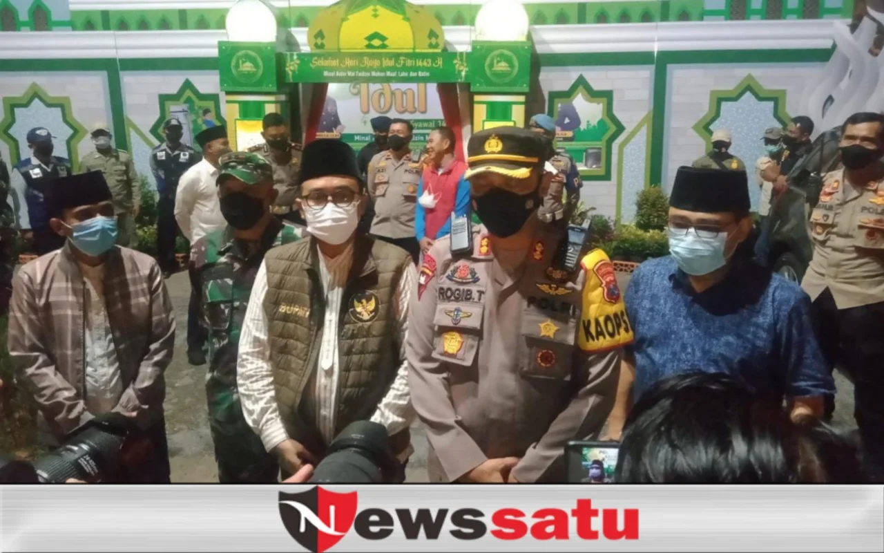 Lebaran Aman dan Nyaman, Pol PP Pamekasan Sterilisasi Takbir Keliling Kota