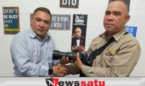 Maksimalkan Kinerja, Pengurus DPW SWI Sumsel Sumbang Kamera Rp 20 Juta 