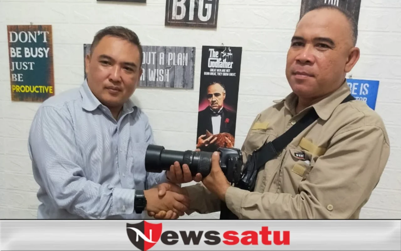 Maksimalkan Kinerja, Pengurus DPW SWI Sumsel Sumbang Kamera Rp 20 Juta 