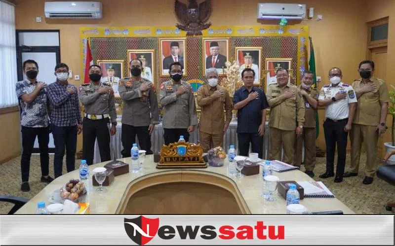Polisi dan Pemda Bahas Rencana Penerapan E-Tilang di OKI