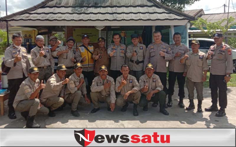 Poskamling Tanjung Rancing Mendapat Penilaian Polda Sumsel