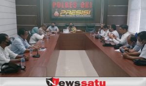 Bertandang Ke Mapolres, DPD SWI OKI Minta Dukungan Kapolres