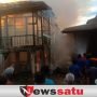 Diduga Gegara Kompor Gas, Dua Rumah Panggung di OKI Terbakar