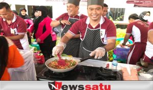 HUT Bhayangkara ke-76, Polres OKI Adakan Lomba Olahraga dan Kuliner