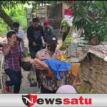 Jajaran Polres OKI Gendong Penderita Lumpuh Layu