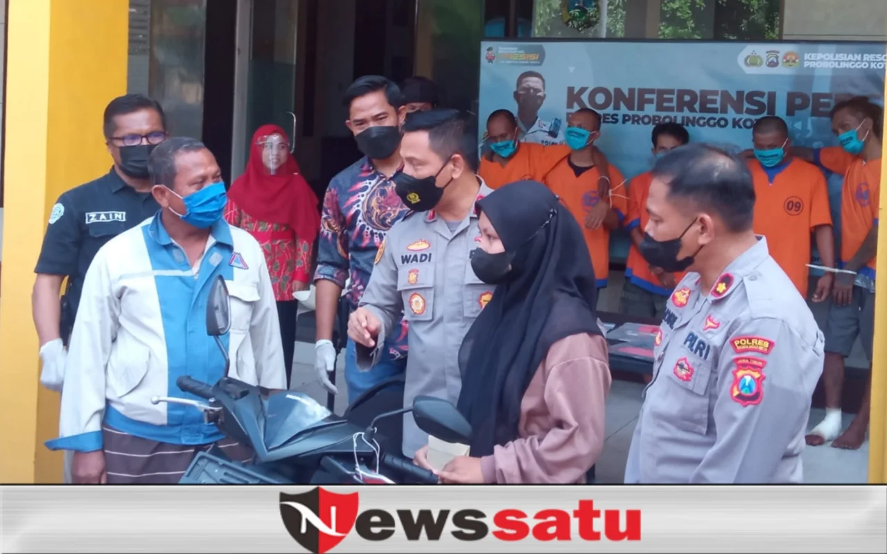 Polres Probolinggo Kota Temukan Motor Gadis Yang Hilang