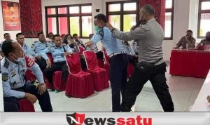 Tim Polda Latih Polsuspas di Lapas Narkotika Kelas IIA Pamekasan