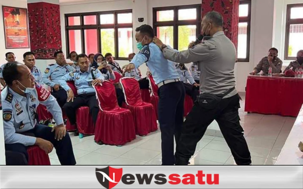 Tim Polda Latih Polsuspas di Lapas Narkotika Kelas IIA Pamekasan
