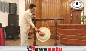 Rakernas SWI Resmi Dibuka Ditandai Pemukulan Gong