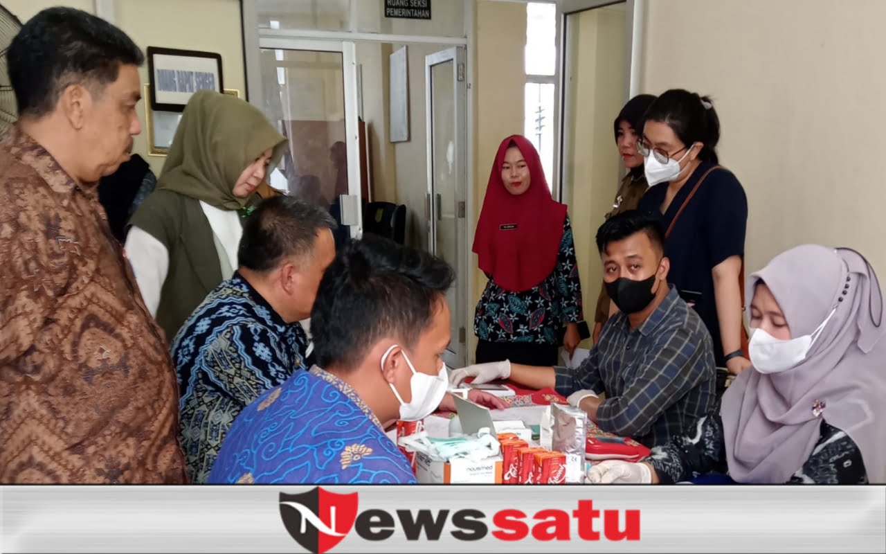 Atasi Kekurangan Stock Darah di RSUD, Kecamatan BHL Gelar Aksi Donor Darah 