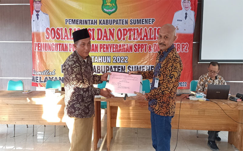 BPPKAD Sumenep, Ajak Masyarakat Bayar PBB
