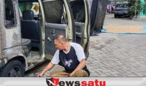 Diduga Ada Oknum yang Sengaja, Mobil Milik Warga Probolinggo Terbakar