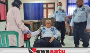 HDKD ke-77, Lapas Pamekasan Semarakkan Aksi Donor Darah dan Olahraga 