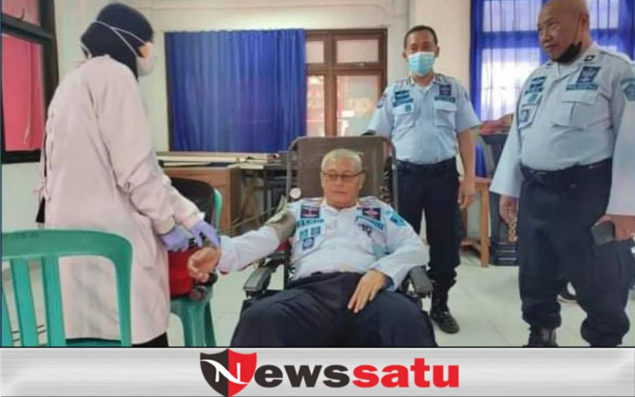HDKD ke-77, Lapas Pamekasan Semarakkan Aksi Donor Darah dan Olahraga 