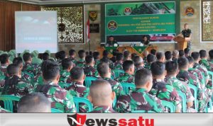 Kodim 0402 OKI Terima Penyuluhan Hukum Dari Kumdam II Sriwijaya