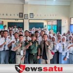 Kodim OKI Beri Materi Wasbang dan Bela Negara Pada Siswa SMKN 01 Kayuagung