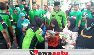 Relawan Jokowi TKN Bantu Kaum Dhuafa dan Yatim Piatu