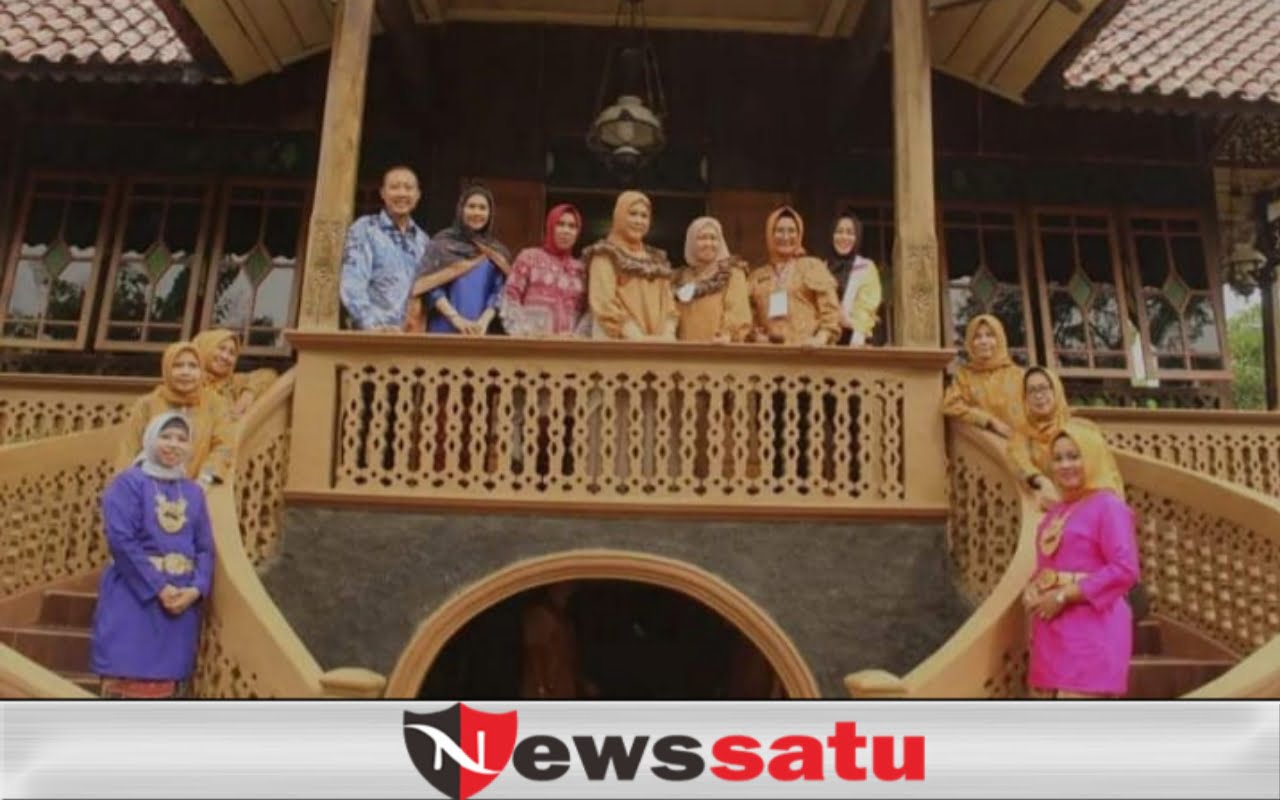 Rumah Adat OKI Juara II Festival Anjungan Sumsel 2022