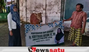 Sambut Idul Adha, Anggota DPRD Jatim Salurkan Hewan Kurban