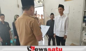 Camat Jirak Jaya Lantik Anggota BPD PAW Desa Talang Simpang