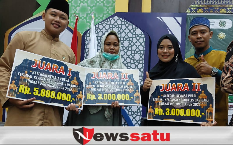 Momentum Tahun Baru Islam, Muba Borong Juara Festival Qosidah Level Provinsi