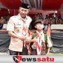 Jadi Komandan Upacara HUT Pramuka Ke-61, Putra Jurnalis di OKI Sedot Perhatian 
