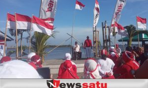 Mantan Walikota Bersama Sahabat Laut Gelar Upacara 17 Agustus