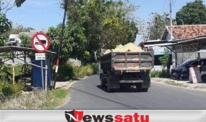 Marak Truk Material di Pamekasan, Satlantas Pantau dan Sosialisasi Aturannya 