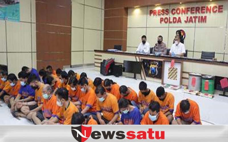 Polda Jatim Tangkap 763 Tersangka Judi