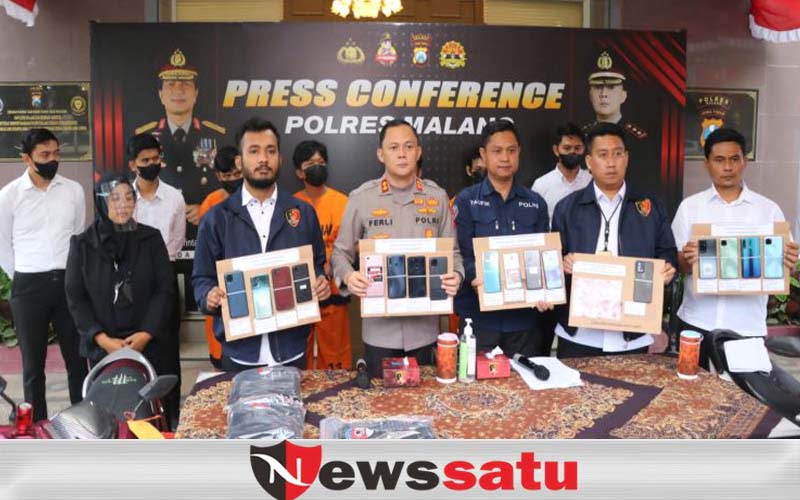 Polres Malang Ringkus Komplotan Copet