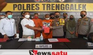 Polres Trenggalek Tangkap Pelaku Terduga Pencabulan
