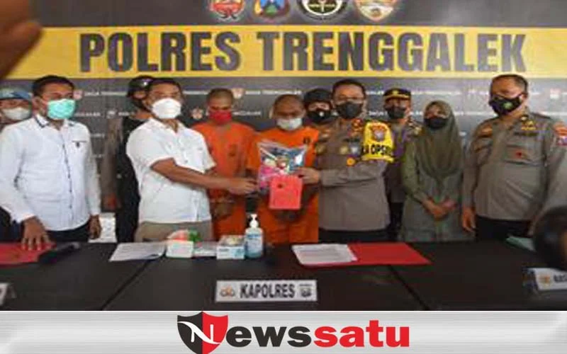 Polres Trenggalek Tangkap Pelaku Terduga Pencabulan