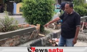 Rehab Taman Double Road Terindikasi Curi Volume dan Gunakan Material Ditempat
