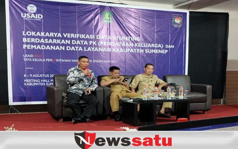 Verifikasi Data Stunting, Pemkab Sumenep Gandeng USAID ERAT