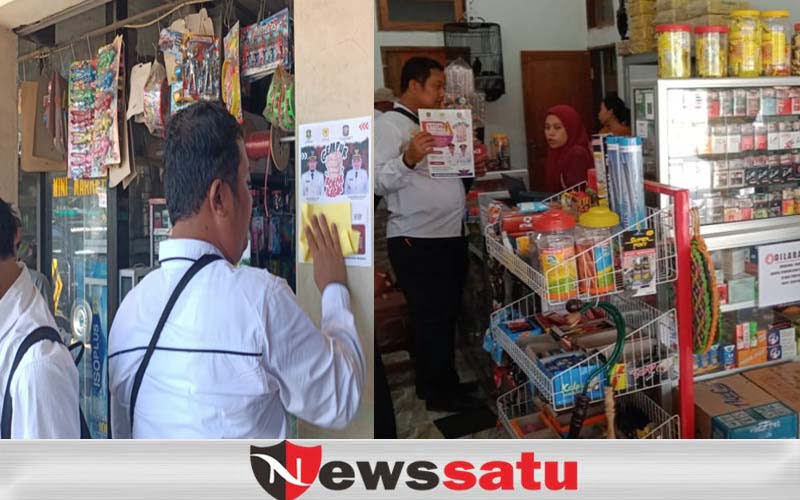 Berantas Rokok Ilegal, Tim Gabungan Razia Sejumlah Toko
