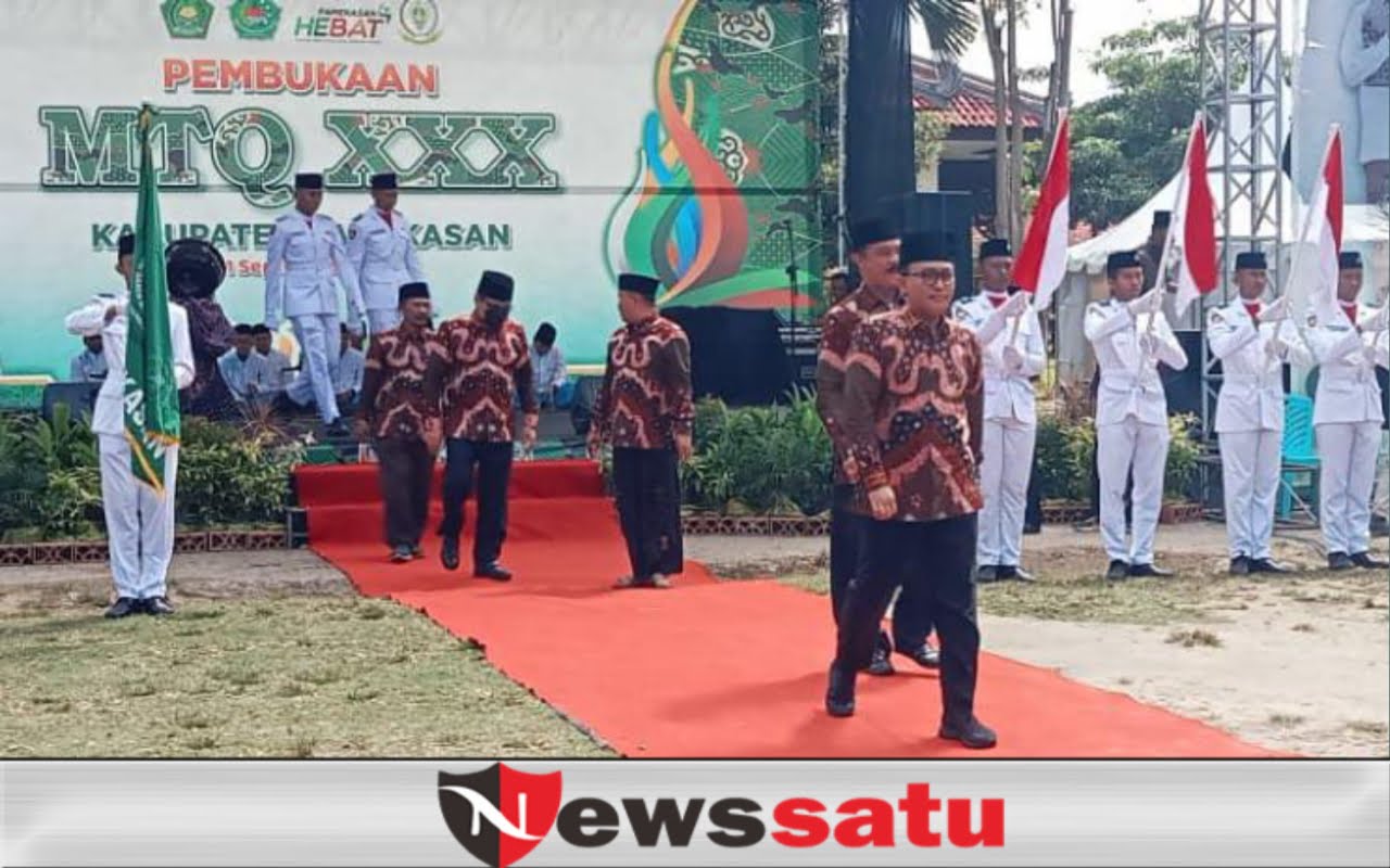 Bupati dan Wabup Pamekasan Buka MTQ ke XXX Tahun 2022