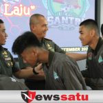 Dandim 0402 OKI Dampingi Danrem Lepas Kontingen Korem Gapo