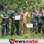 Dandim 0402 OKI Tinjau Lokasi TMMD di Desa Cahya Bumi