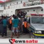 KM Sabuk Nusantara 91 Terbakar Di Pulau Masalembu Sumenep