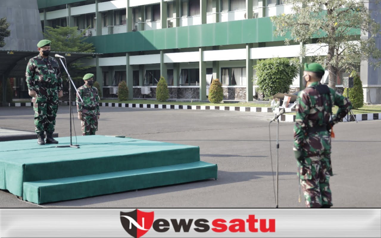 Kapendam V/Brawijaya Jadi Irup pada Upacara Bendera di Makodam V/Brawijaya