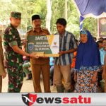 Kodim 0402 Bersama Baznas OKI Serahkan Bantuan Bedah Rumah ke-43 dan ke-44