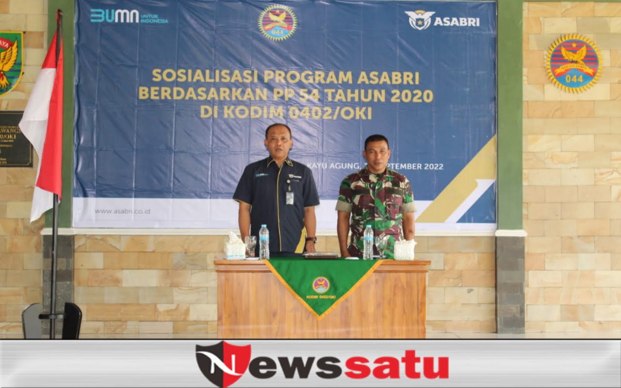 Kodim 0402 OKI Gelar Sosialisasi Program PT. Asabri (Persero)