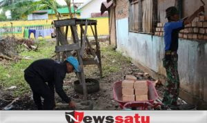 Kodim 0402 OKI Rehab Rumah Tinggal Warakawuri