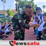 Markas TNI Di Klungkung Digeruduk Anak TK Nurul Huda