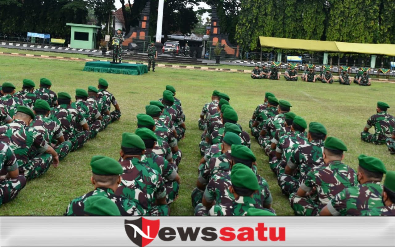 Menjelang Alih Tugas, Kolonel Yudhi Berjumpa dengan Prajurit dan PNS