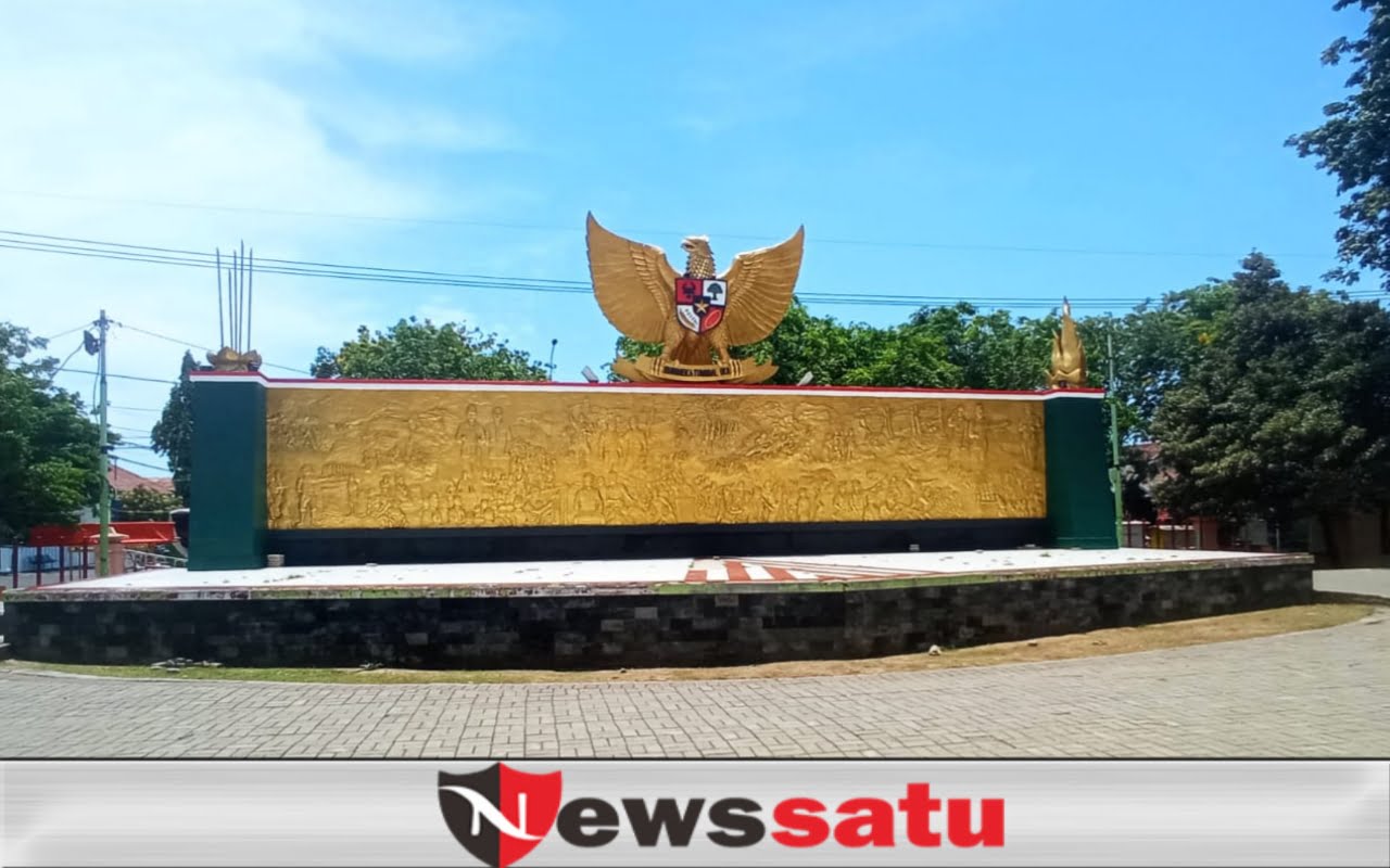 Monumen Pancasila Tetap Berdiri Tegak di Alun-Alun Kota Probolinggo