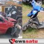 Outlander Tabrak Motor Di Sumenep