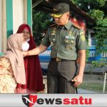 Peringati HUT TNI, Dandim 0402 OKI Berikan Santunan Pada Para Warakawuri