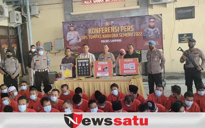 Polres Sampang Tangkap 41 Terduga Pengedar Narkoba